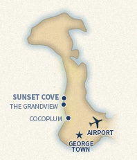 sunset cove map