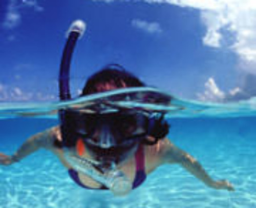 Woman Snorkeling